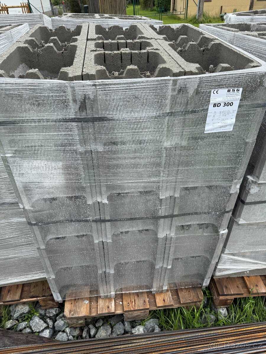 Ztracené bednění d400 x š300 x v250