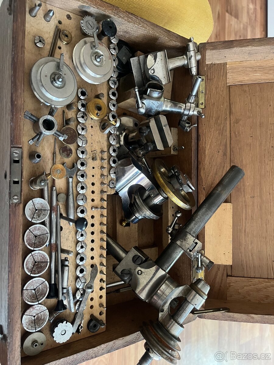Hodinarsky soustruh Lorch 8mm / po hodinari