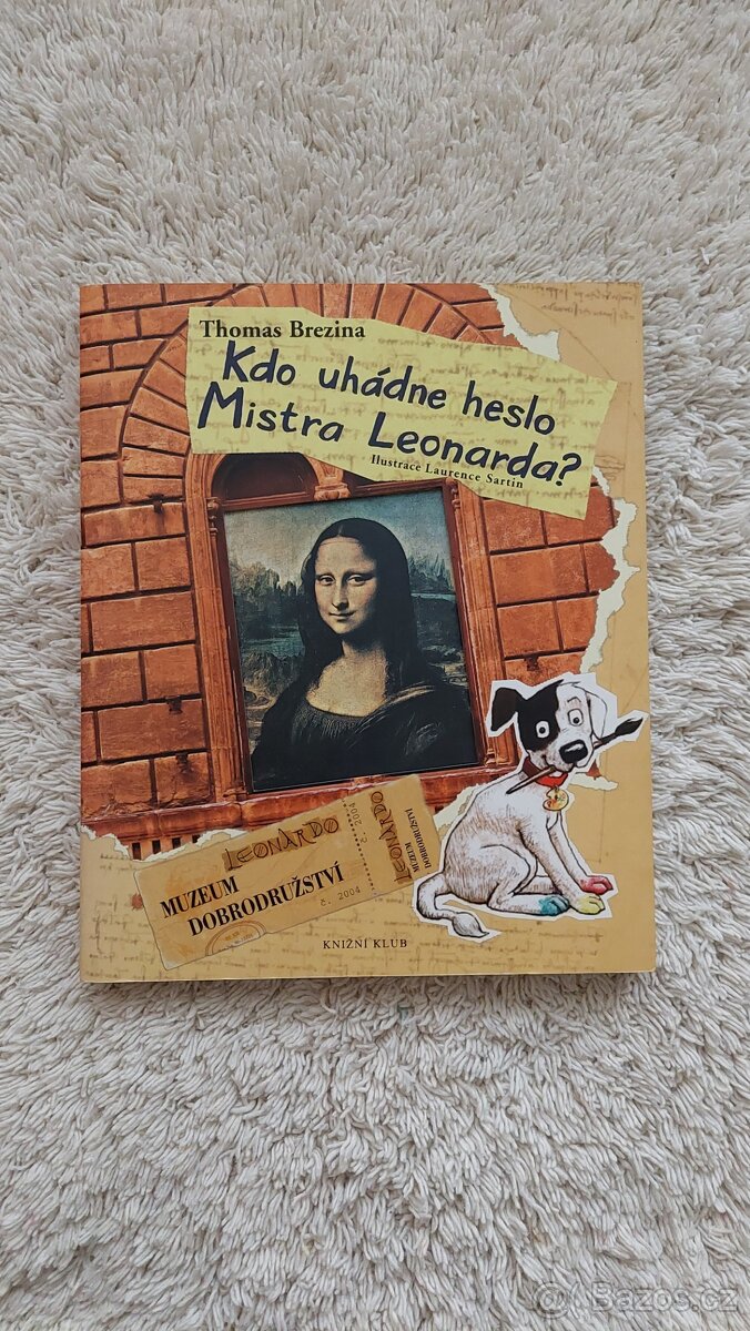 Kniha "Kdo uhádne heslo Mistra Leonarda"
