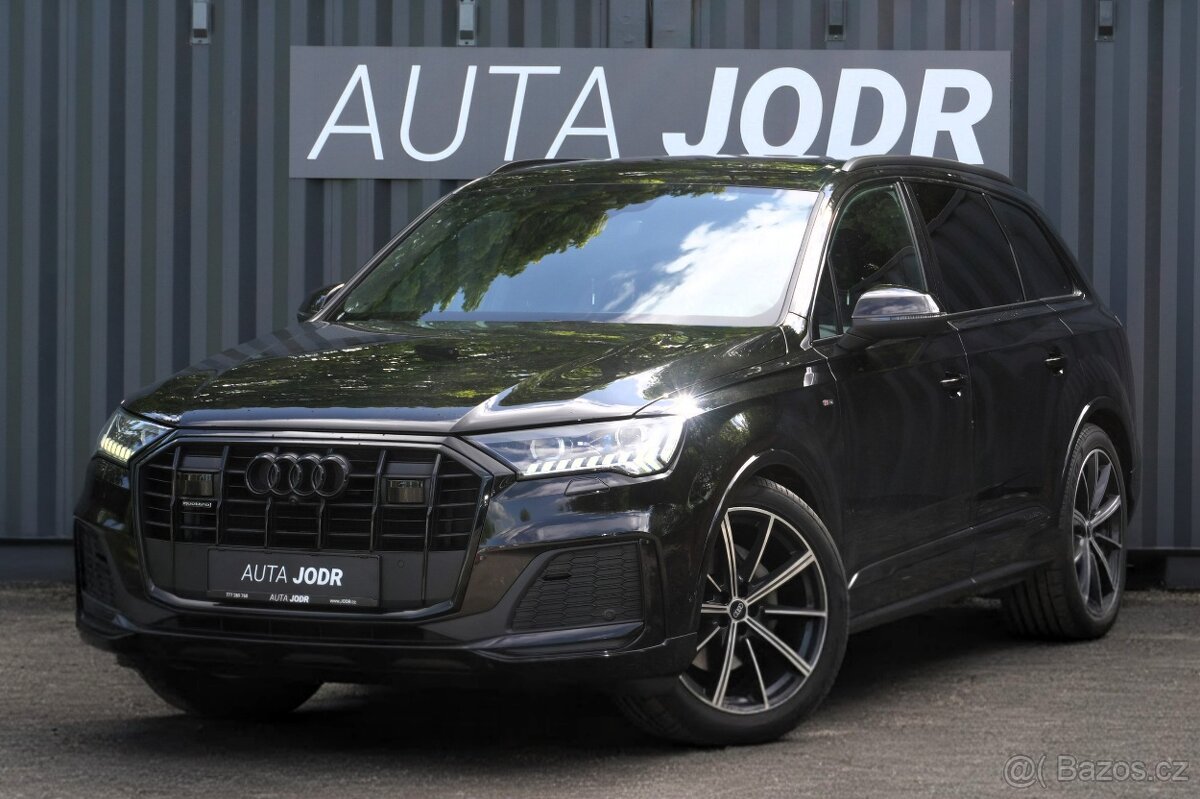 Audi Q7 50 TDI 210 kW, tažné, ACC, ČR, Vzduch, Matrix