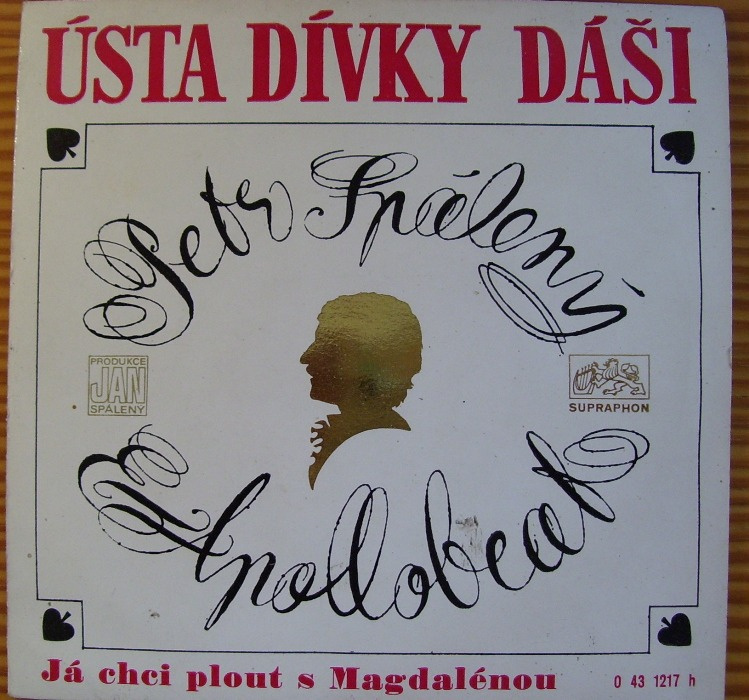SP desky Petr Spálený z let 1967-1971-set 3 ks