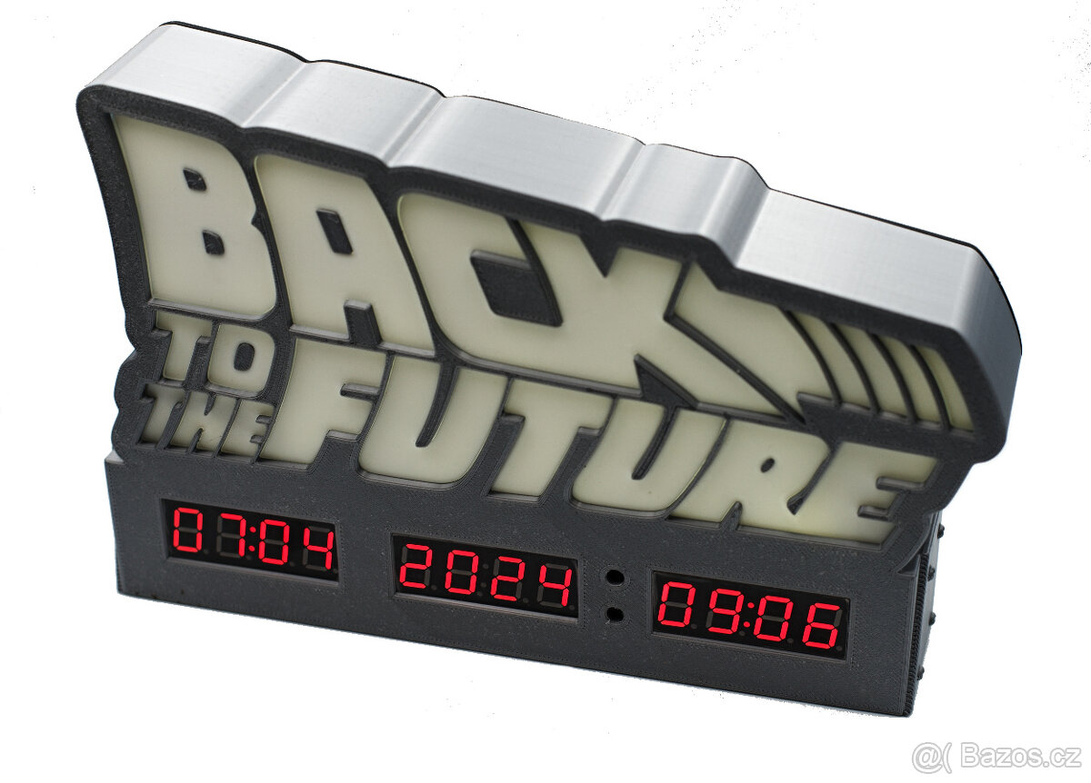 Black To The Future hodiny jdou rok a datum jdou v pohodě..