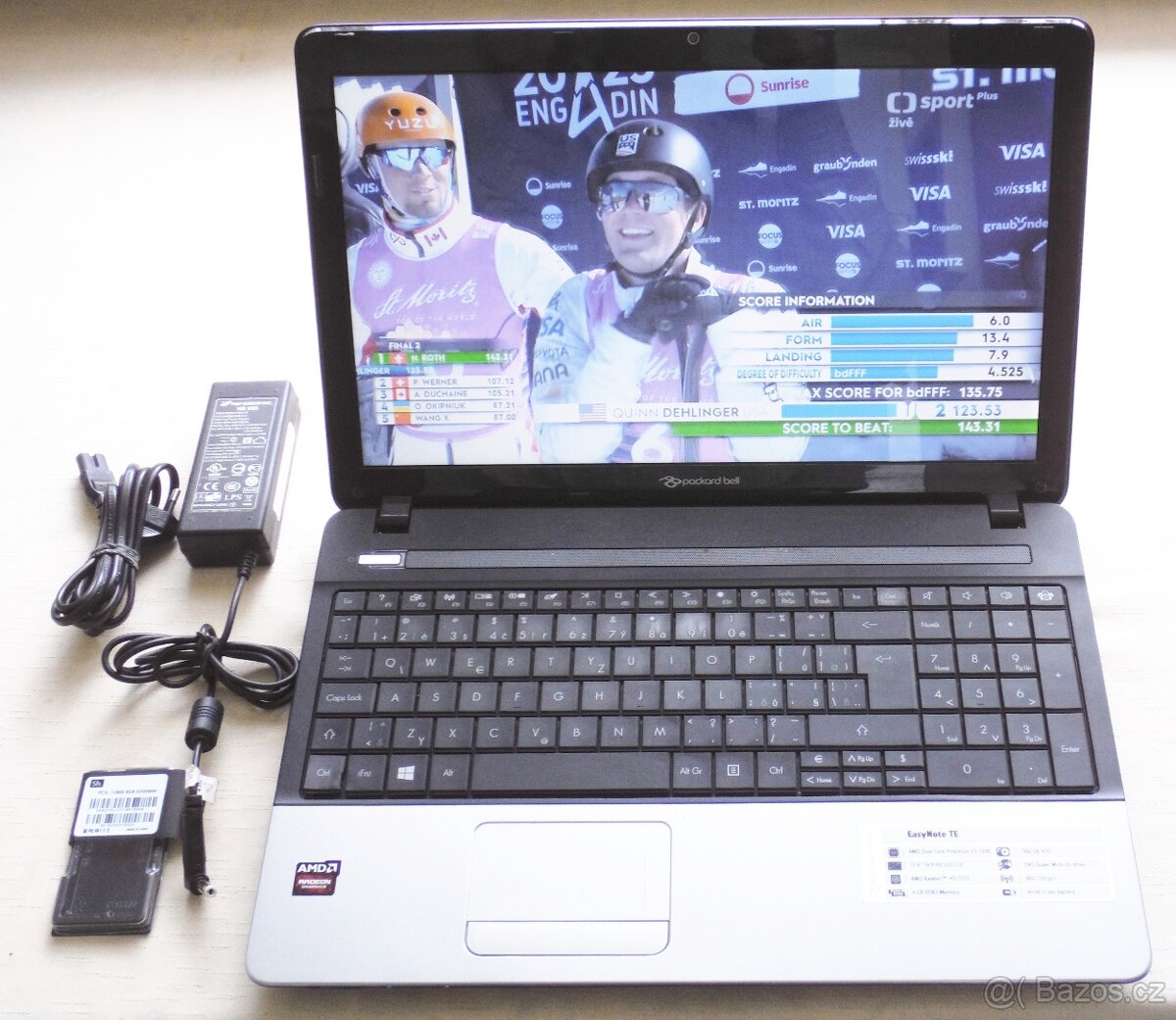 Acer / Packard Bell TE11 . AMD E1 .12GB  .SSD