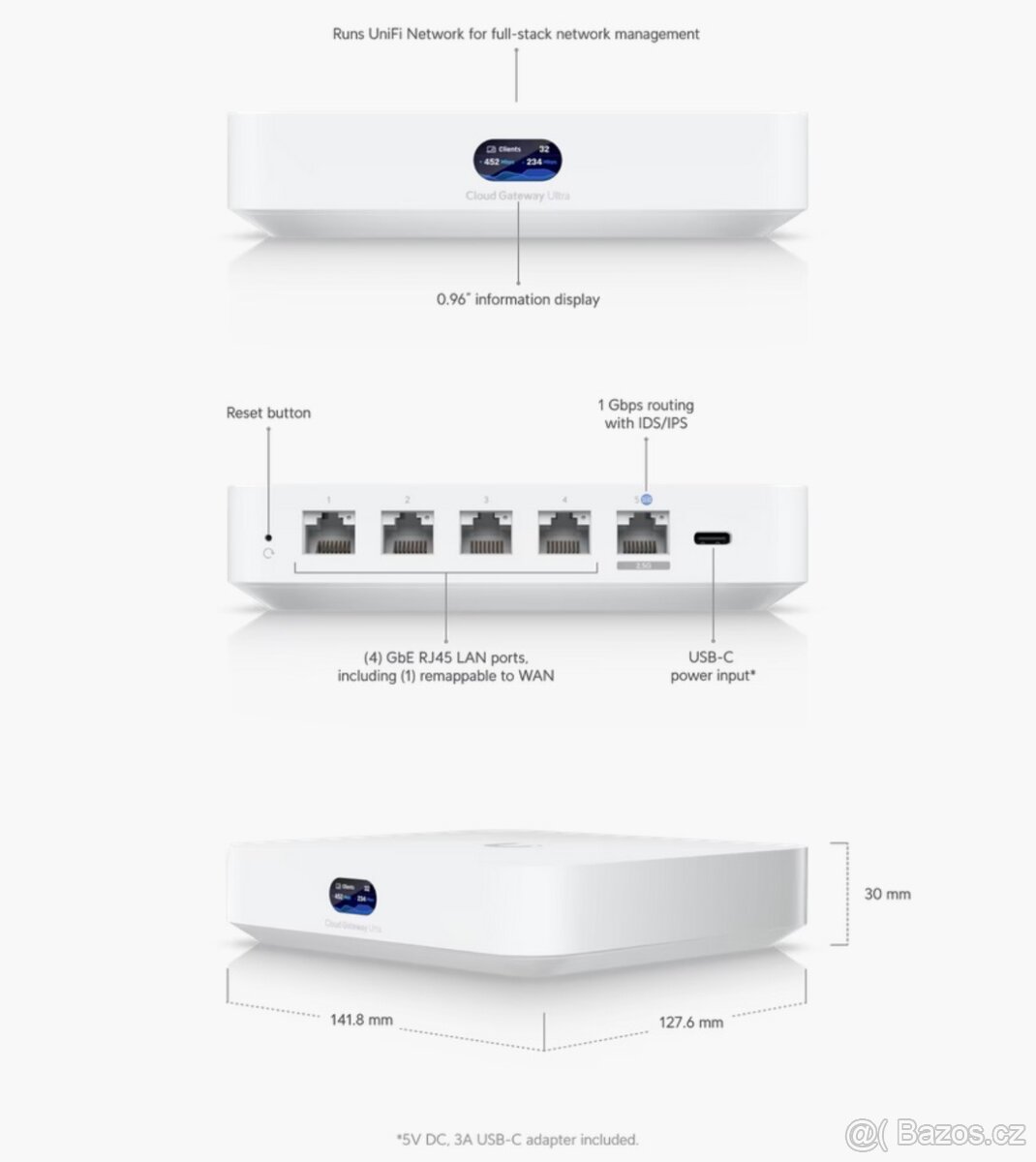 Ubiquiti UniFi Cloud Gateway Ultra (UCG-Ultra)