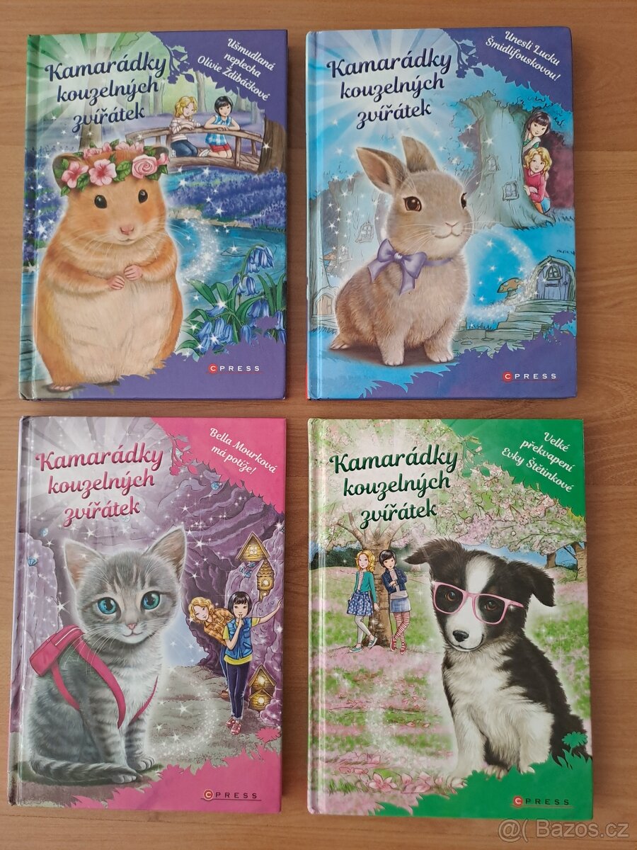 Dětské knihy "Kamarádky kouzelných zvířátek "