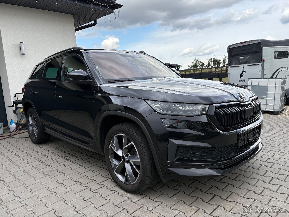 Škoda Kodiaq 2 Tdi 110 Dsg Sportline m.r2022 led matrix