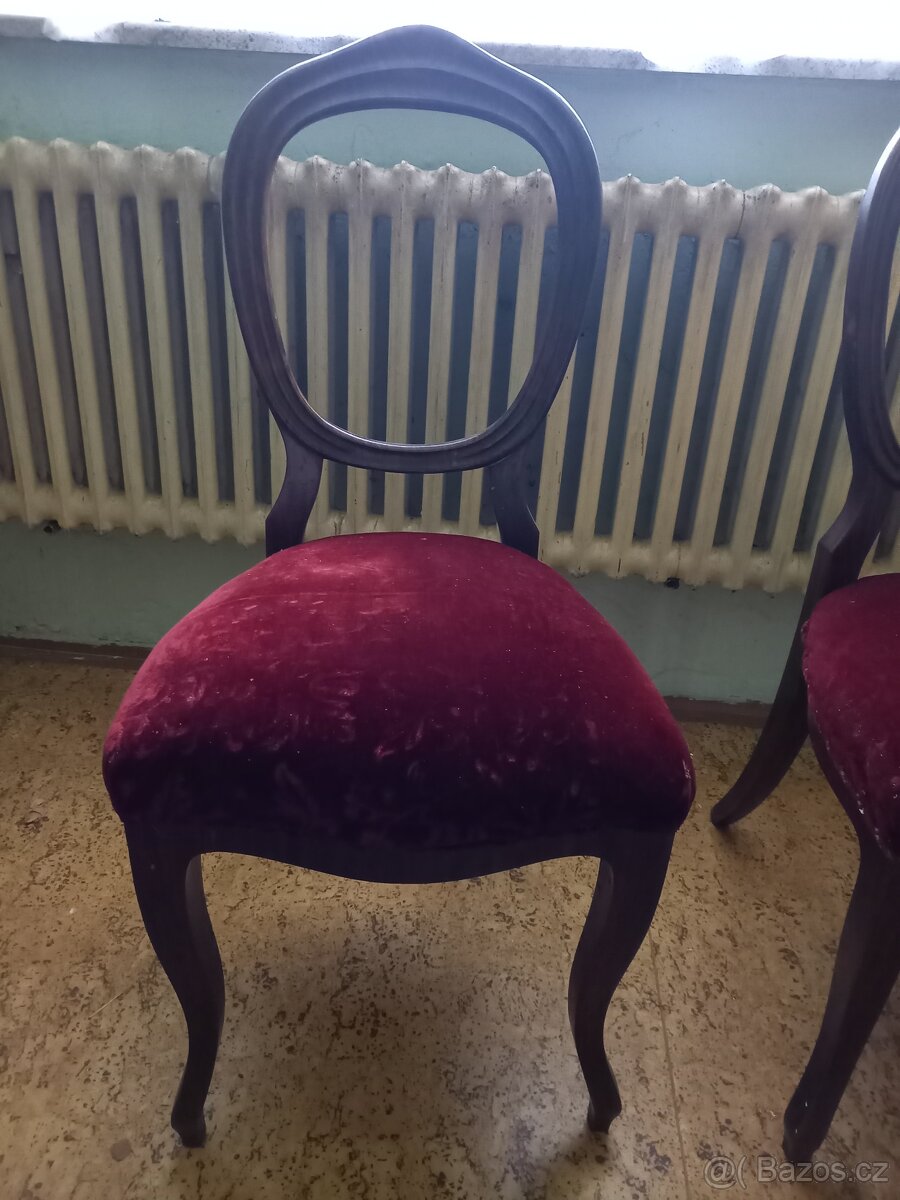 Starožitná židle Biedermeier