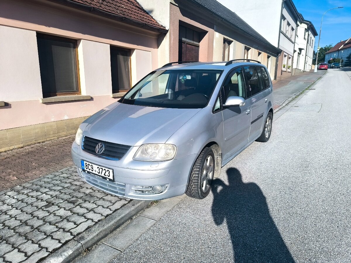 VW Touran 2.0tdi 103kw, DSG 2005