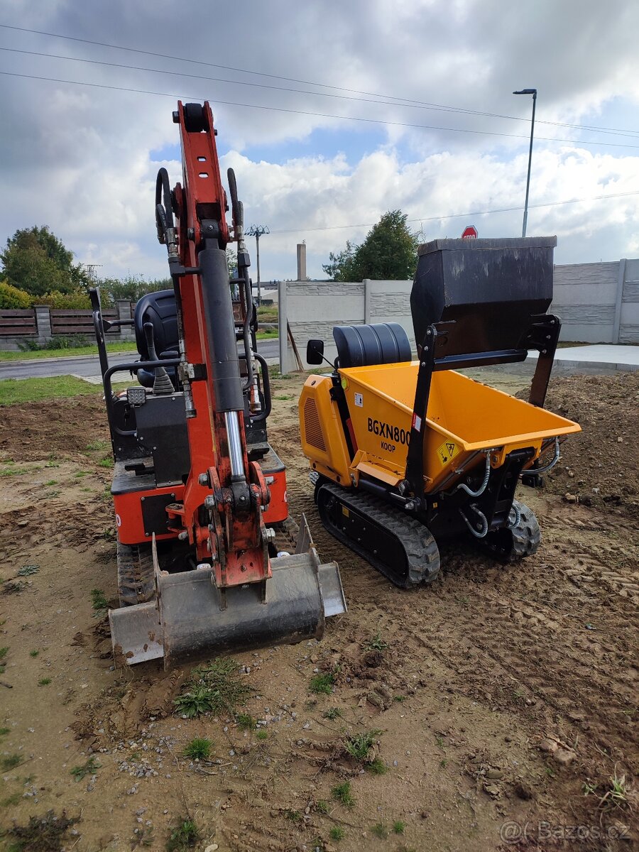 Minibagr & minidumper