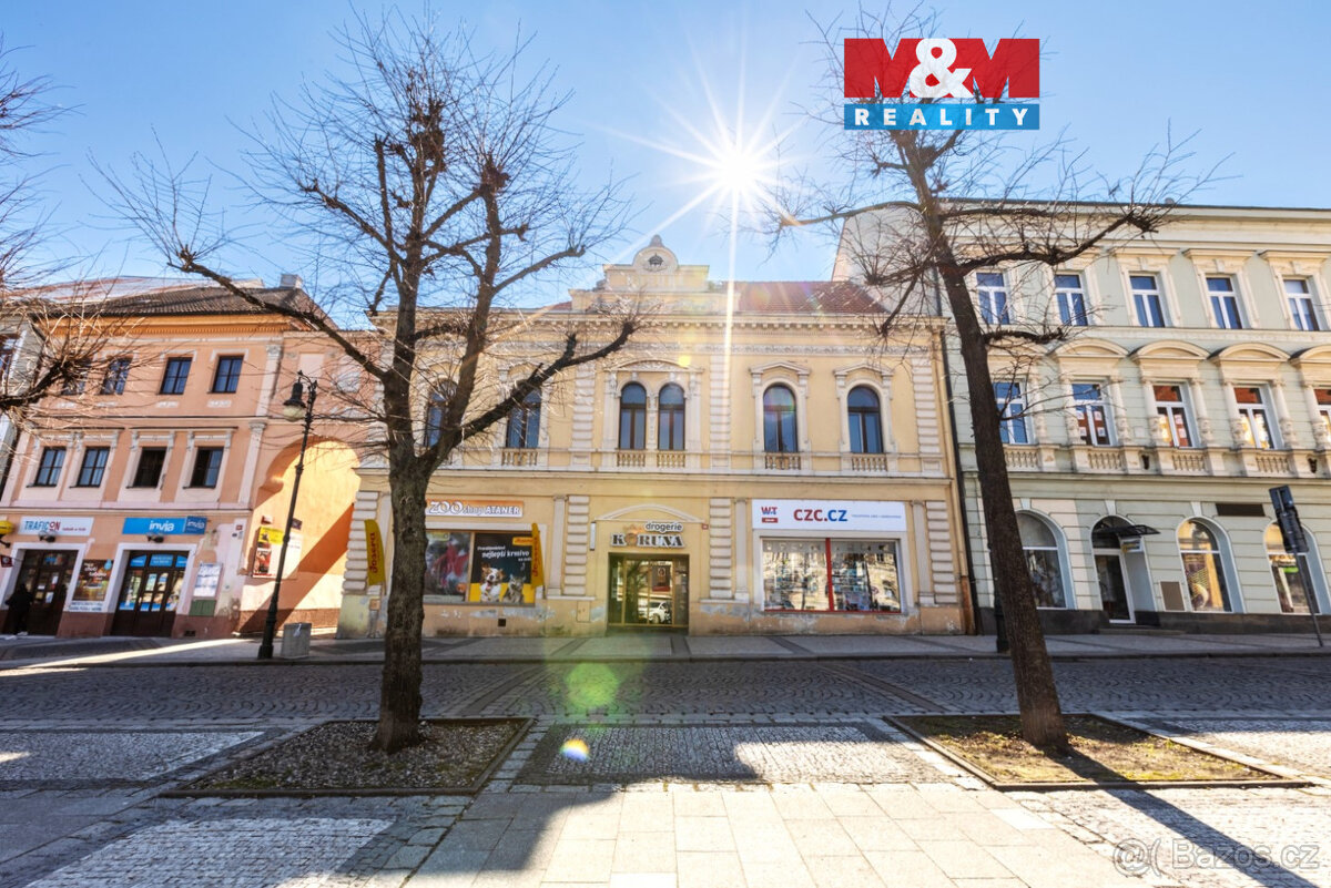 Prodej obchodního objektu, 1353 m², Louny, ul. Mírové náměst