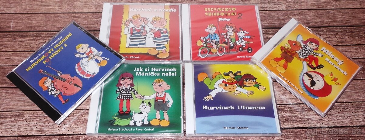 6X CD - Hurvínek