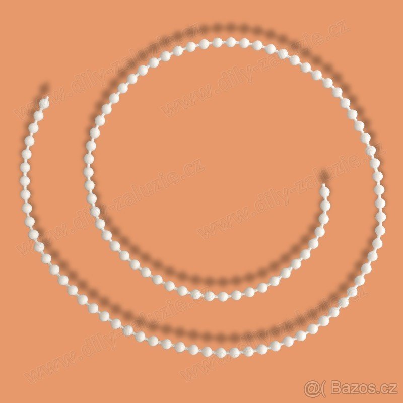 Kuličkový řetízek ovládání žaluzií - www.dily-zaluzie.cz