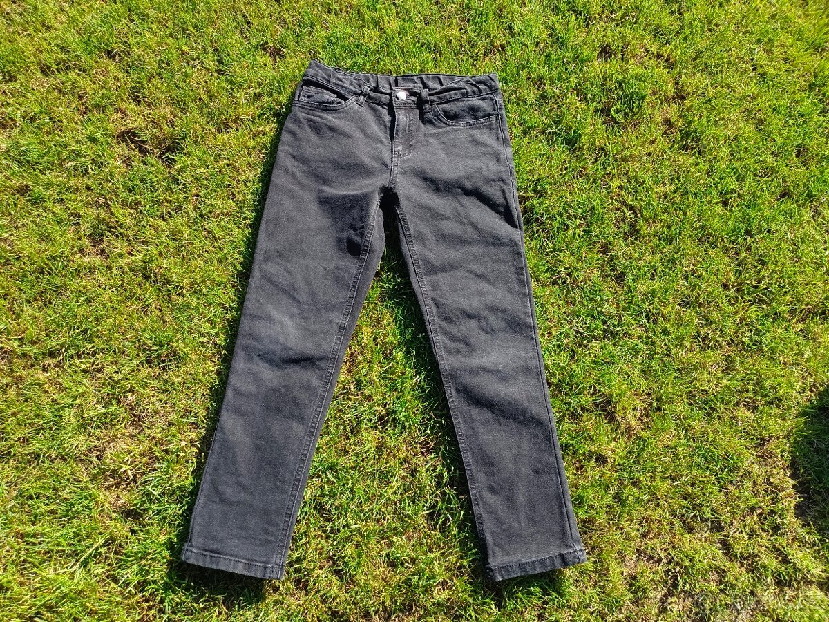 Chlapecké kalhoty, rifle, džíny vel. 146