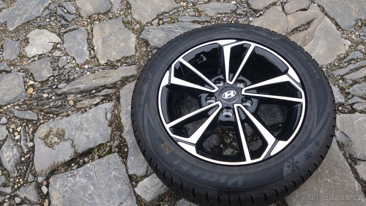 nová al kola 16 5x114,3 na HYUNDAI + NOVÉ PNEU