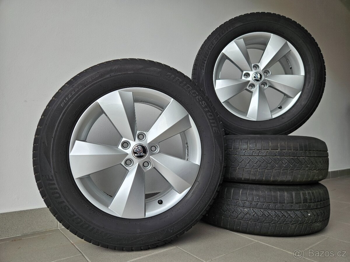 Orig. Škoda Kodiaq 5x112 Zimní 215/65/17 - Top