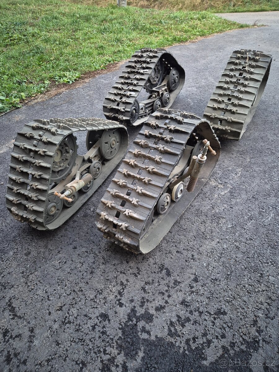 Sněžné pásy na čtyřkolku