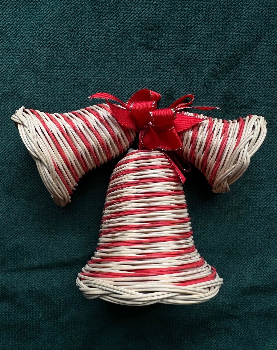 Vánoční zvony z proutí velké