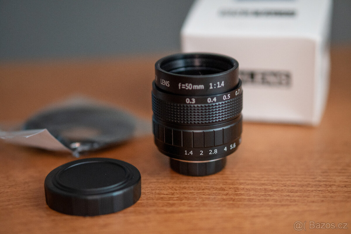 Objektív Fujian 50mm f/1.4