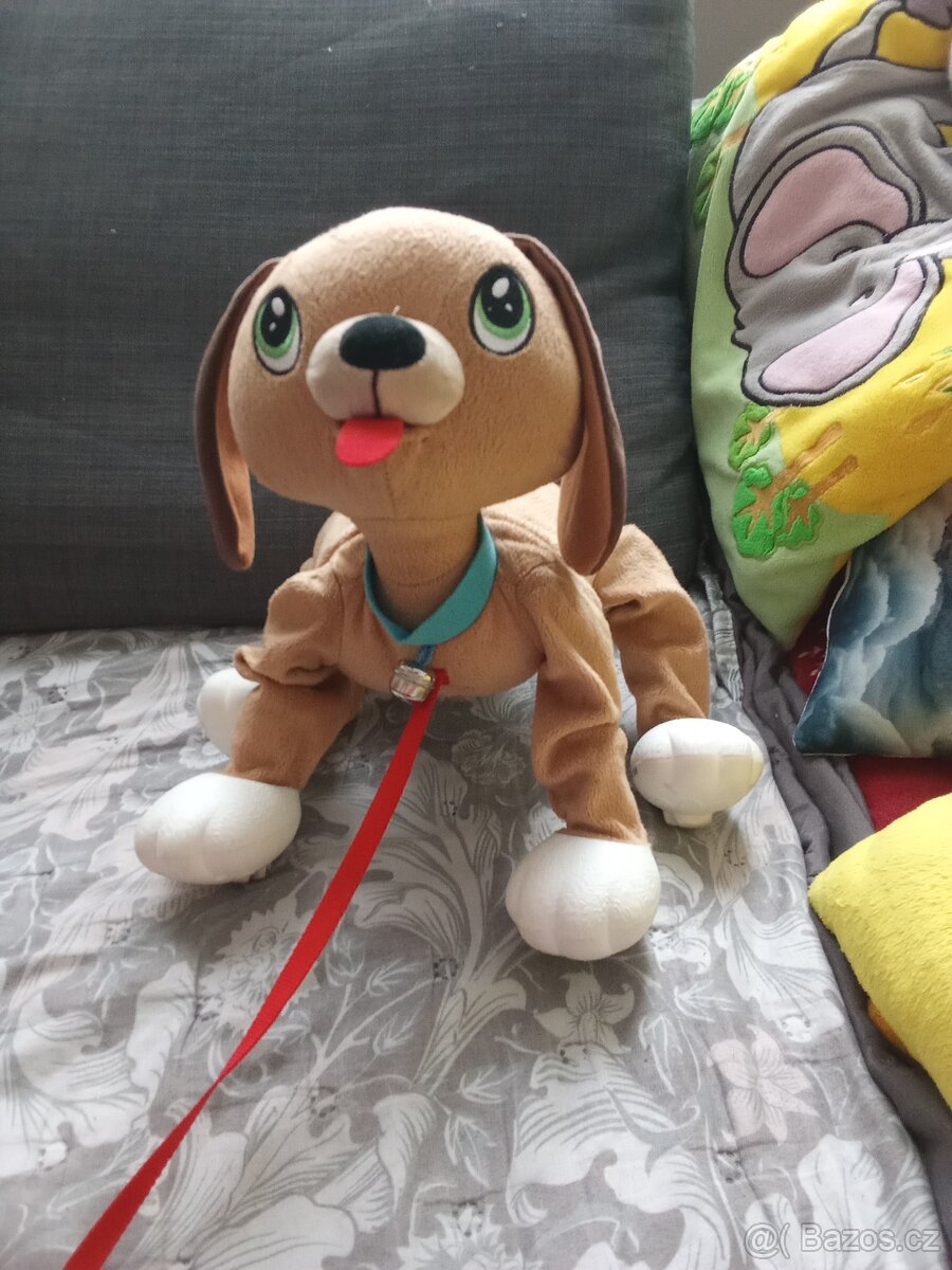 Chodící pejsek floppy