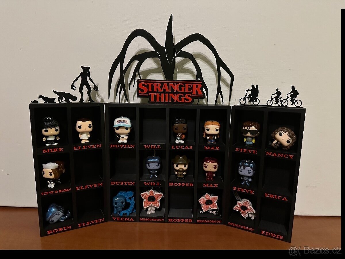 Rámček na Kinder joy figurky Stranger Things