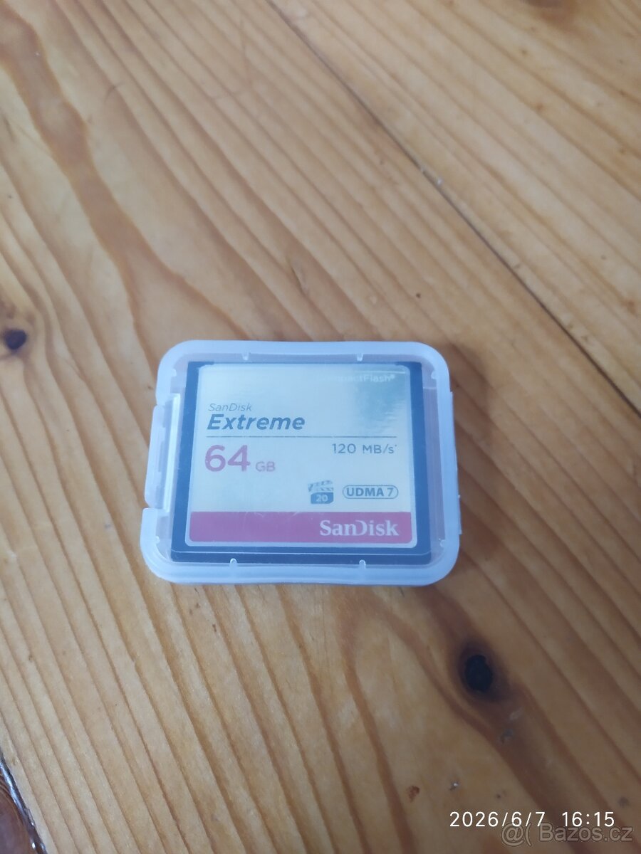 Compact flash 64Gb SanDisk Extreme