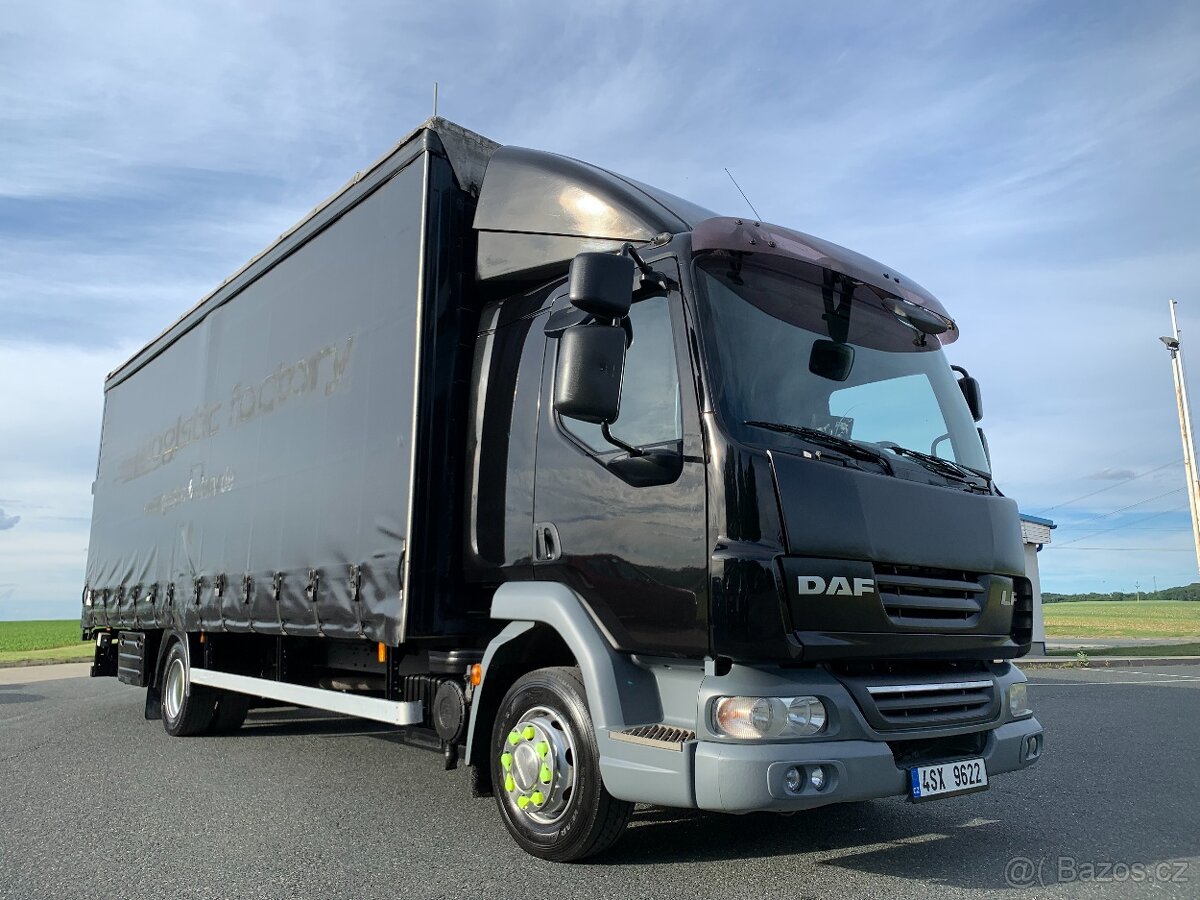 DAF LF 45.220 12t, 18 palet, čelo, klima, postel