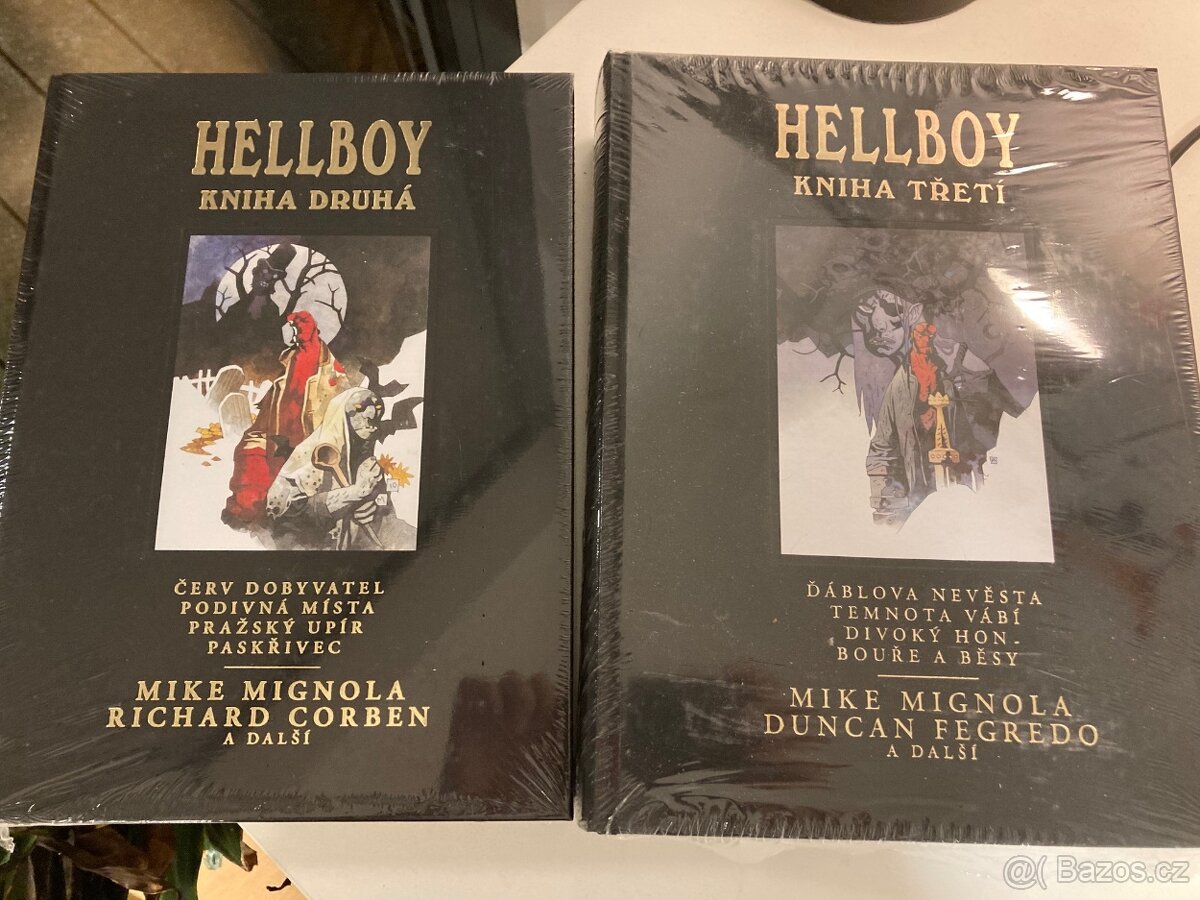 Hellboy pekelná knižnice kniha druhá a třetí
