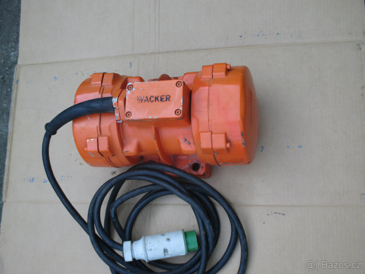 Vibrační elektromotor WACKER WERKE 1,7KW Nepoužitý. 4 000 Kč