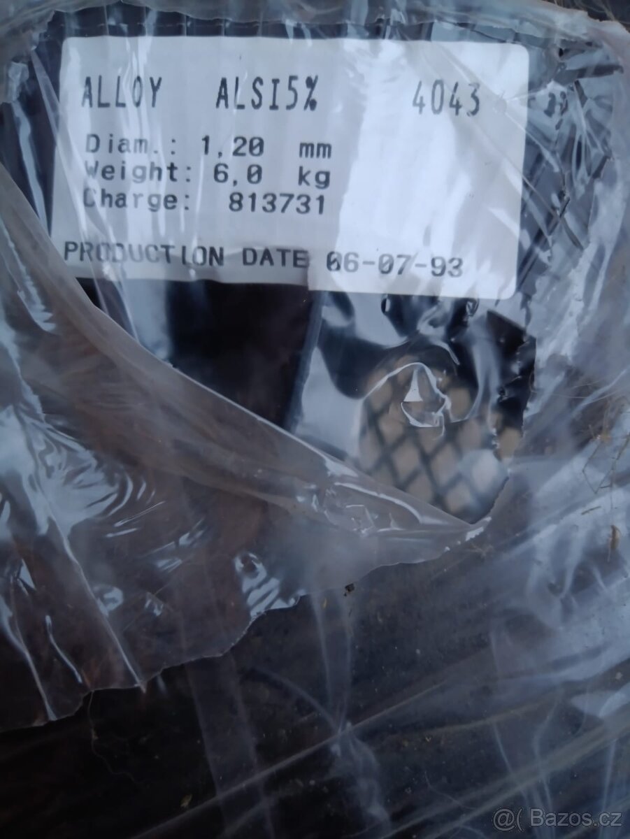 Hliníkový svářecí drát 6kg