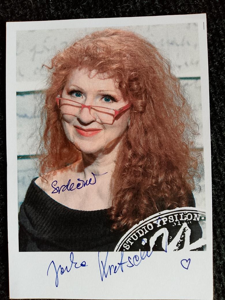 AUTOGRAM Jaroslava Kretschmerová
