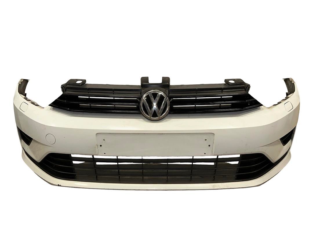 Přední nárazník bílá metalíza LC9A VW Golf 7 Sportsvan 2015
