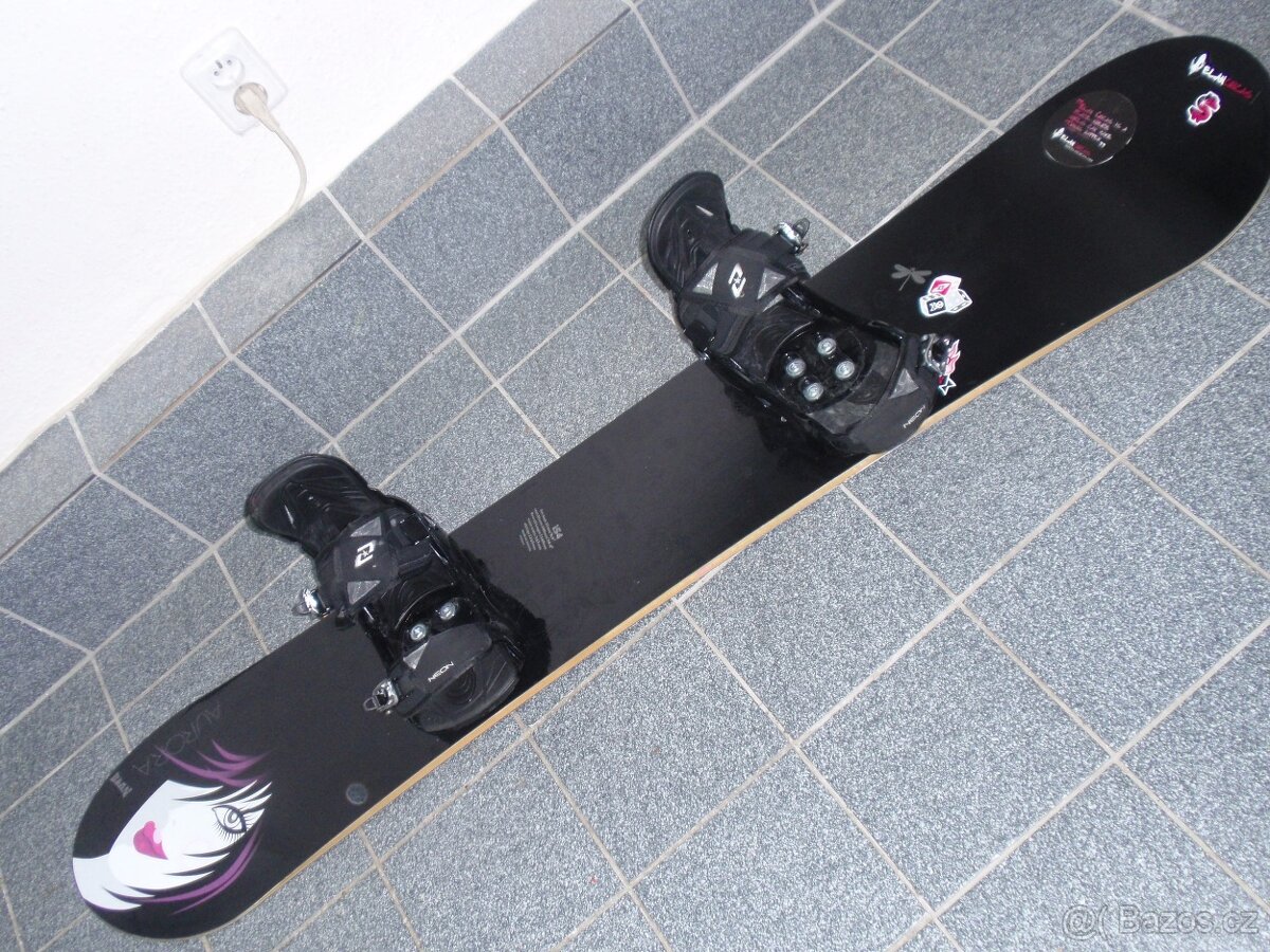 SUPER DÍVČÍ SNOWBOARD ELAN AURORA 154 CM