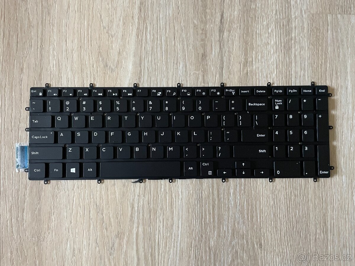 Podsvícená klávesnice pro notebooky Dell