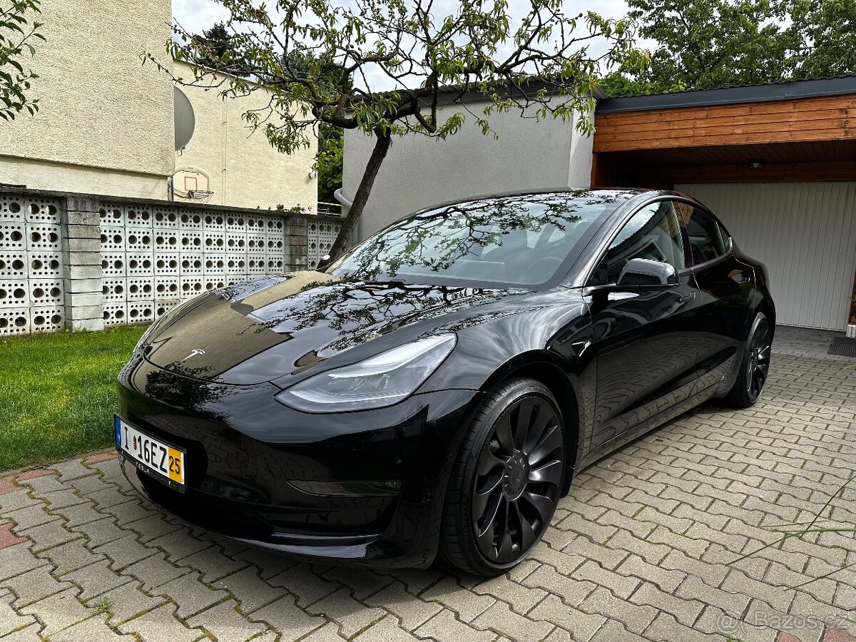 Tesla model 3 Performance ✅ Refresh model ✅ odpocet DPH