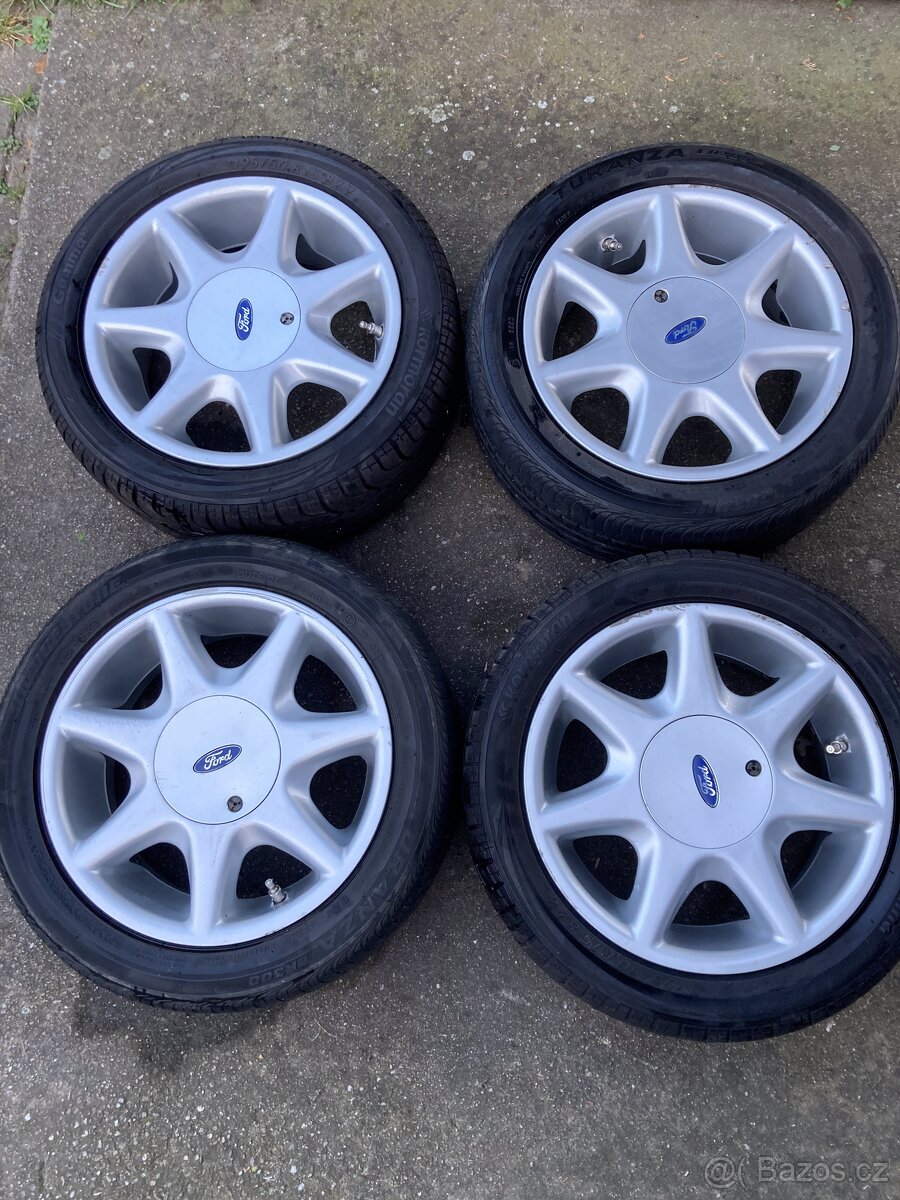 Prodám originální sadu kol Ford 4x108, ET 40, R15