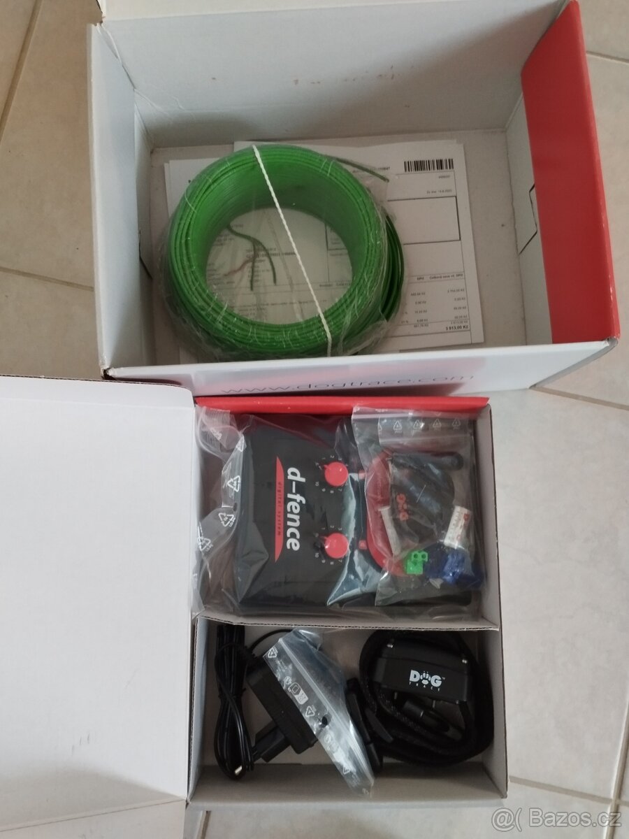 Elektrický ohradník a výcvikový obojek