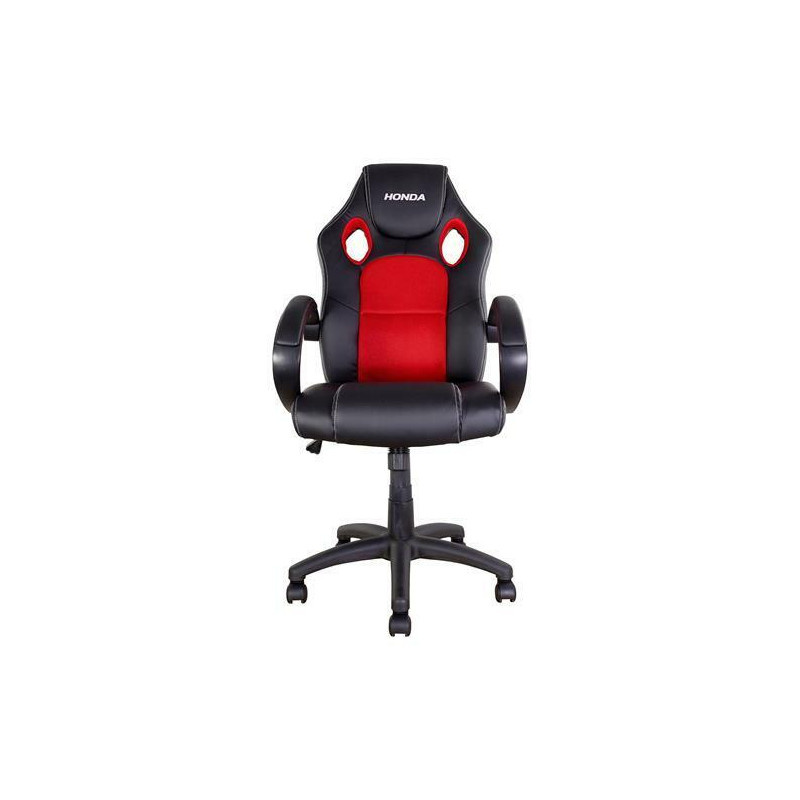 Křeslo jezdců HONDA černé s červenými panely
