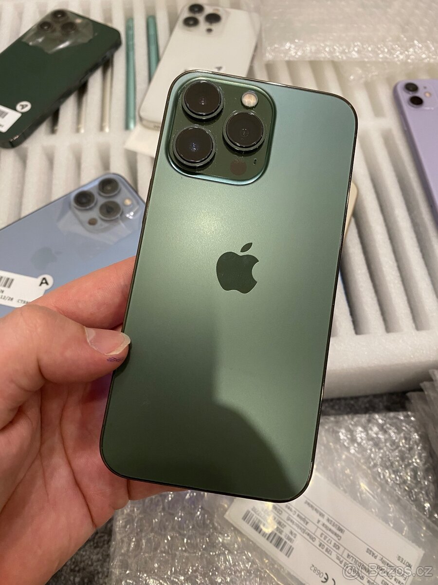 iPhone 13 PRO 256Gb…lehce opotřebený, green