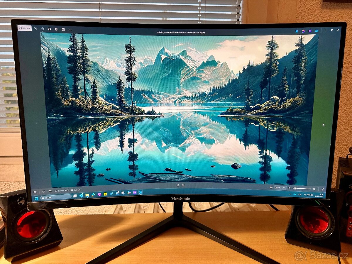 PRODÁM Herní monitor ViewSonic VX2718-2KPC - ZN Spěchá