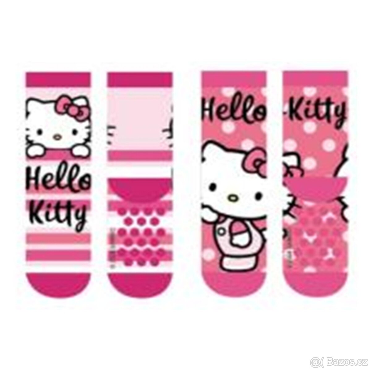 Hello Kitty teplé ponožky, 2 páry v balení, více velikostí