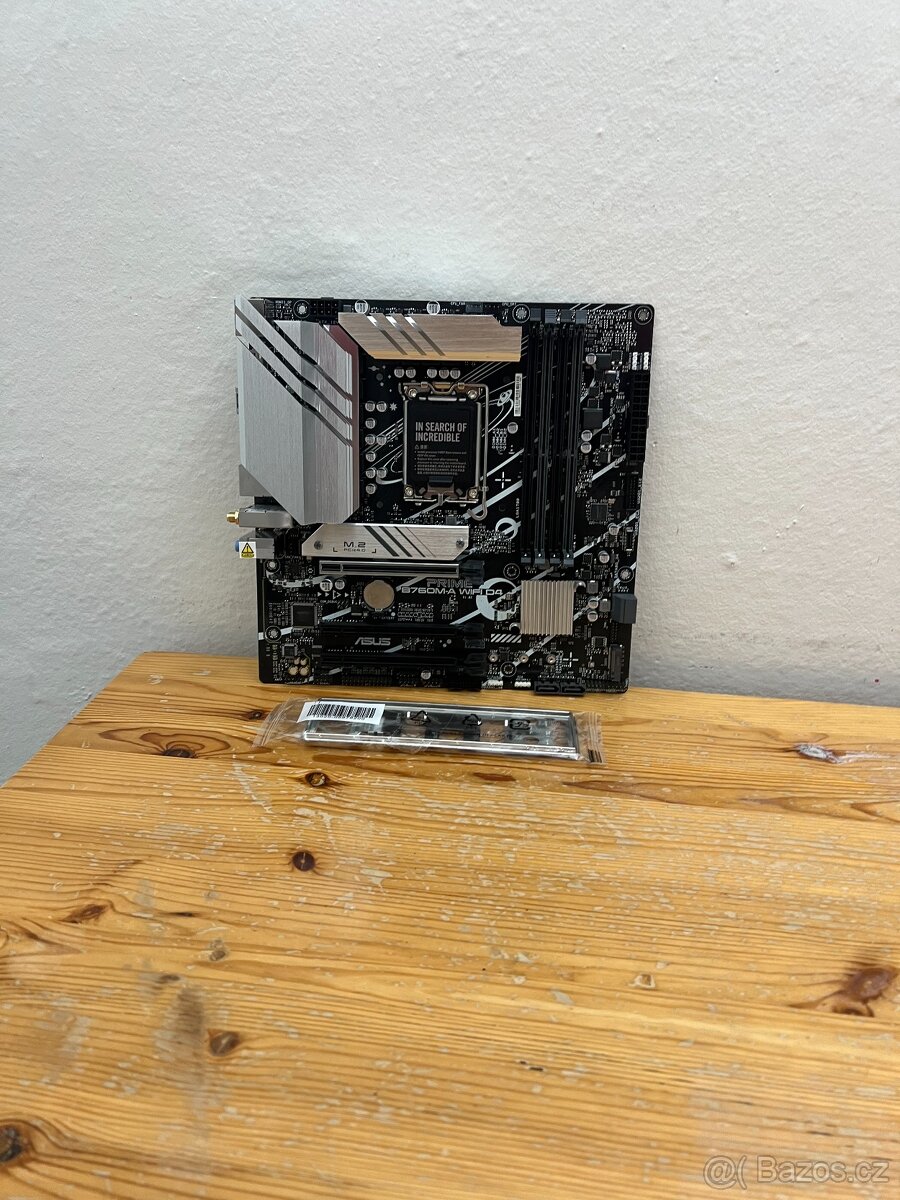 ASUS PRIME B760M-A WIFI D4 Socket 1700,Funkční,Záruka
