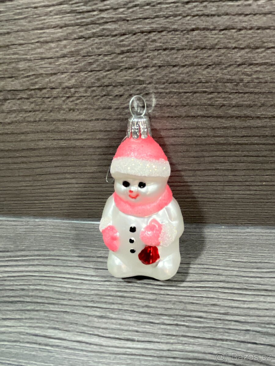 Nová vánoční ozdoba sněhulák