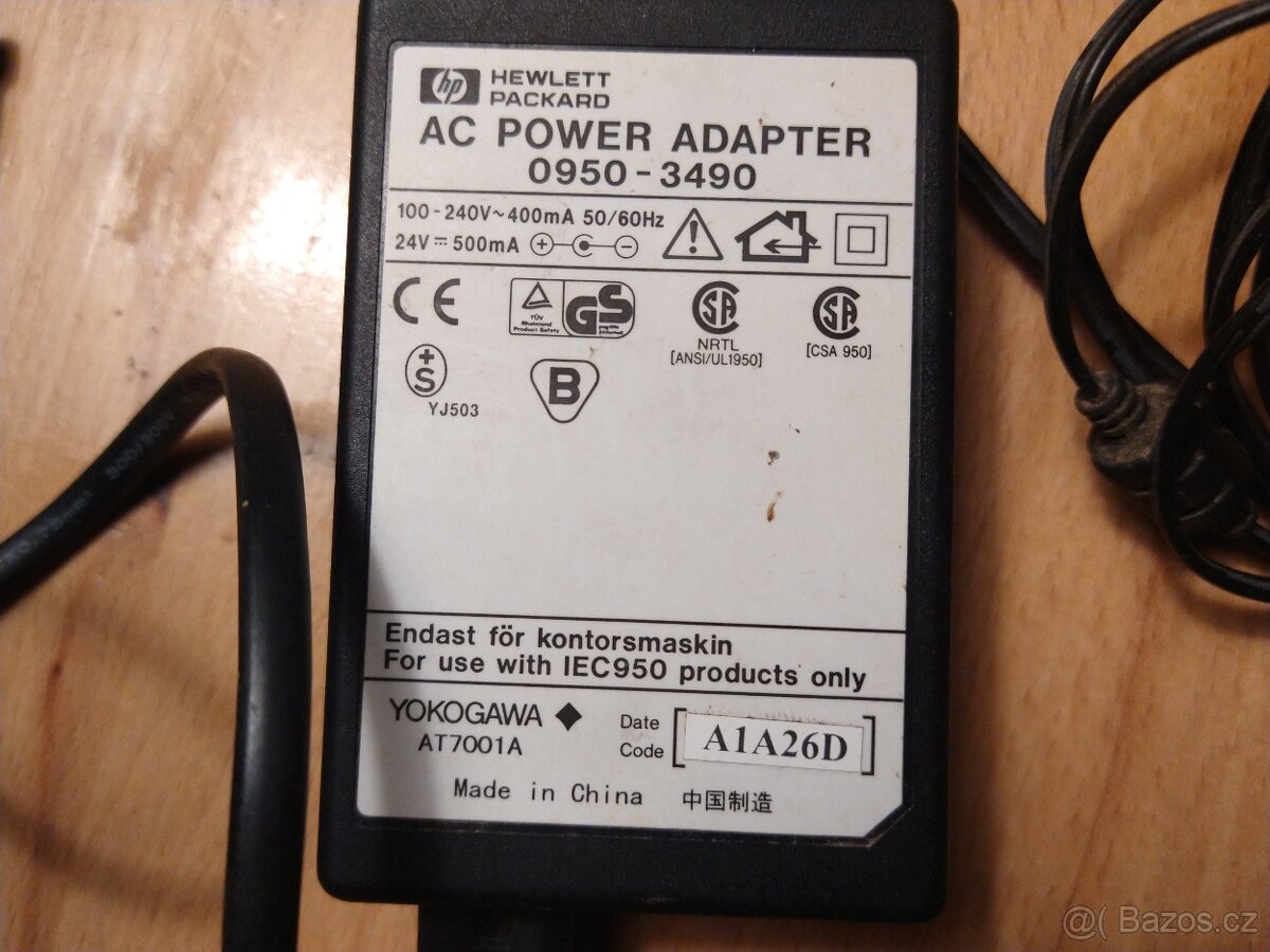 AC POWER ADAPTER 0950-3490 HEWLETT PACKARD