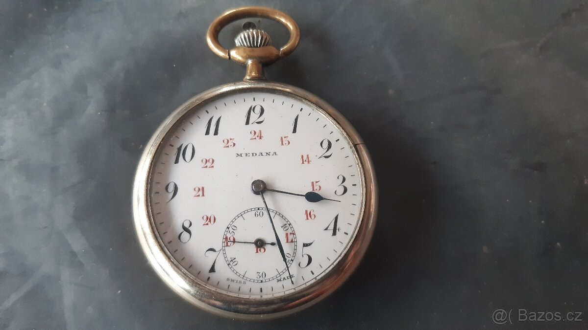 Švýcarské kapesní hodinky
