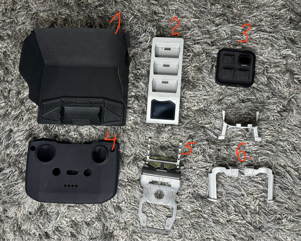 Prislušenstvi k dronu DJI