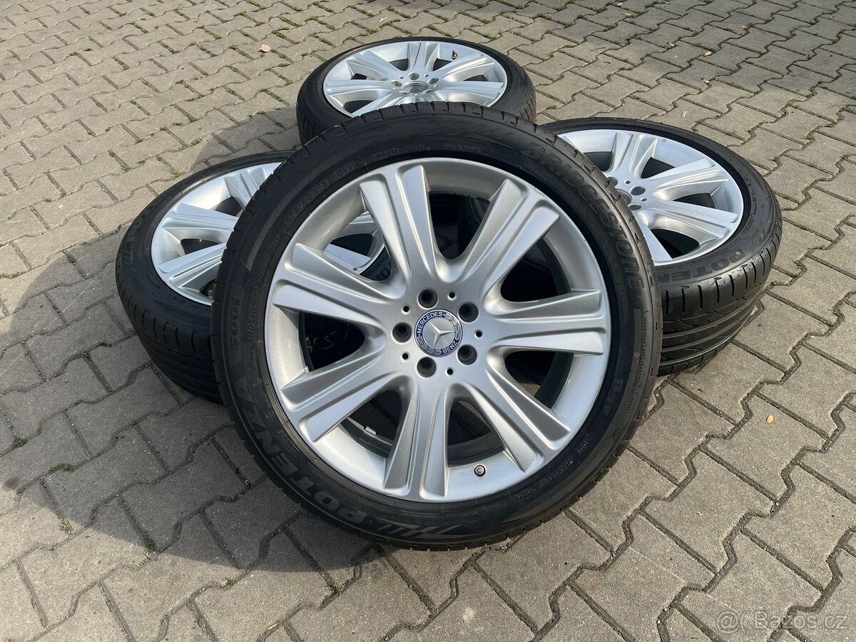 MERCEDES S, W 222, kola 19" LETNÍ