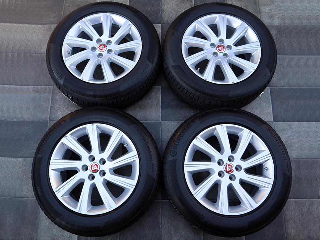 18" Alu kola 5x108 JAGUAR E-PACE ZIMNÍ ČIDLA