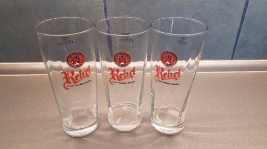 Pivní sklenice (kónické) Rebel 0,5l I.