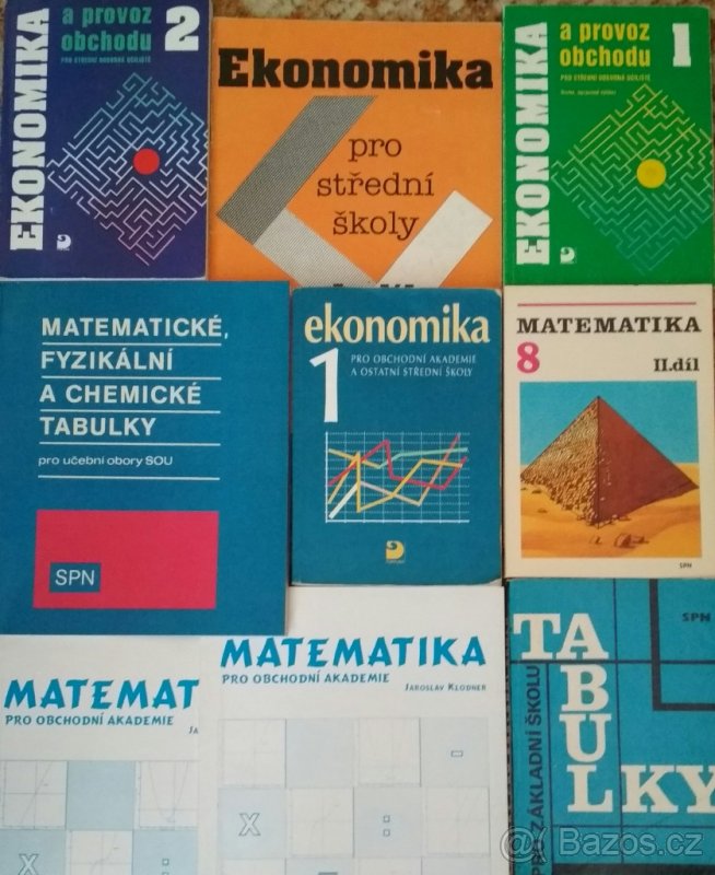 Učebnice ekonomie pro obchodní akademie a učiliště