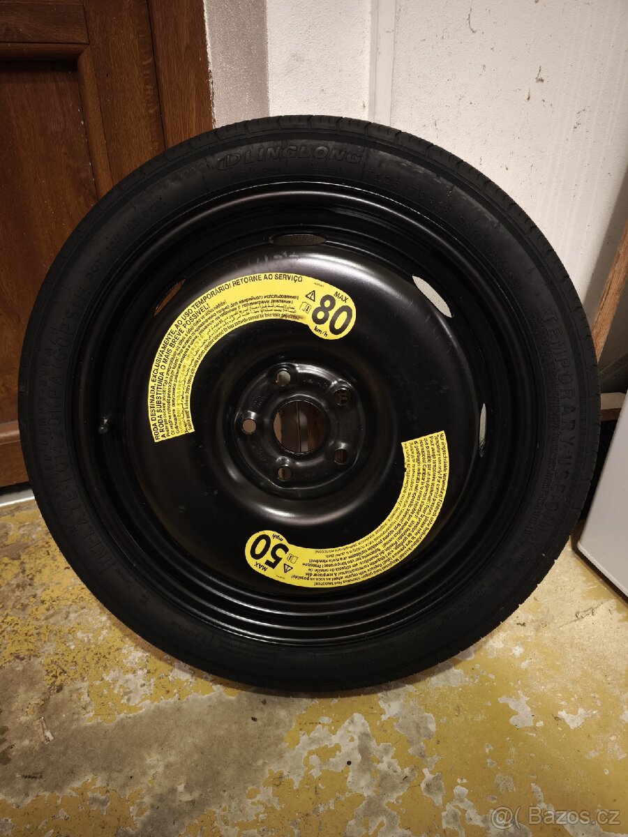 Prodám dojezdové kolo 5x112